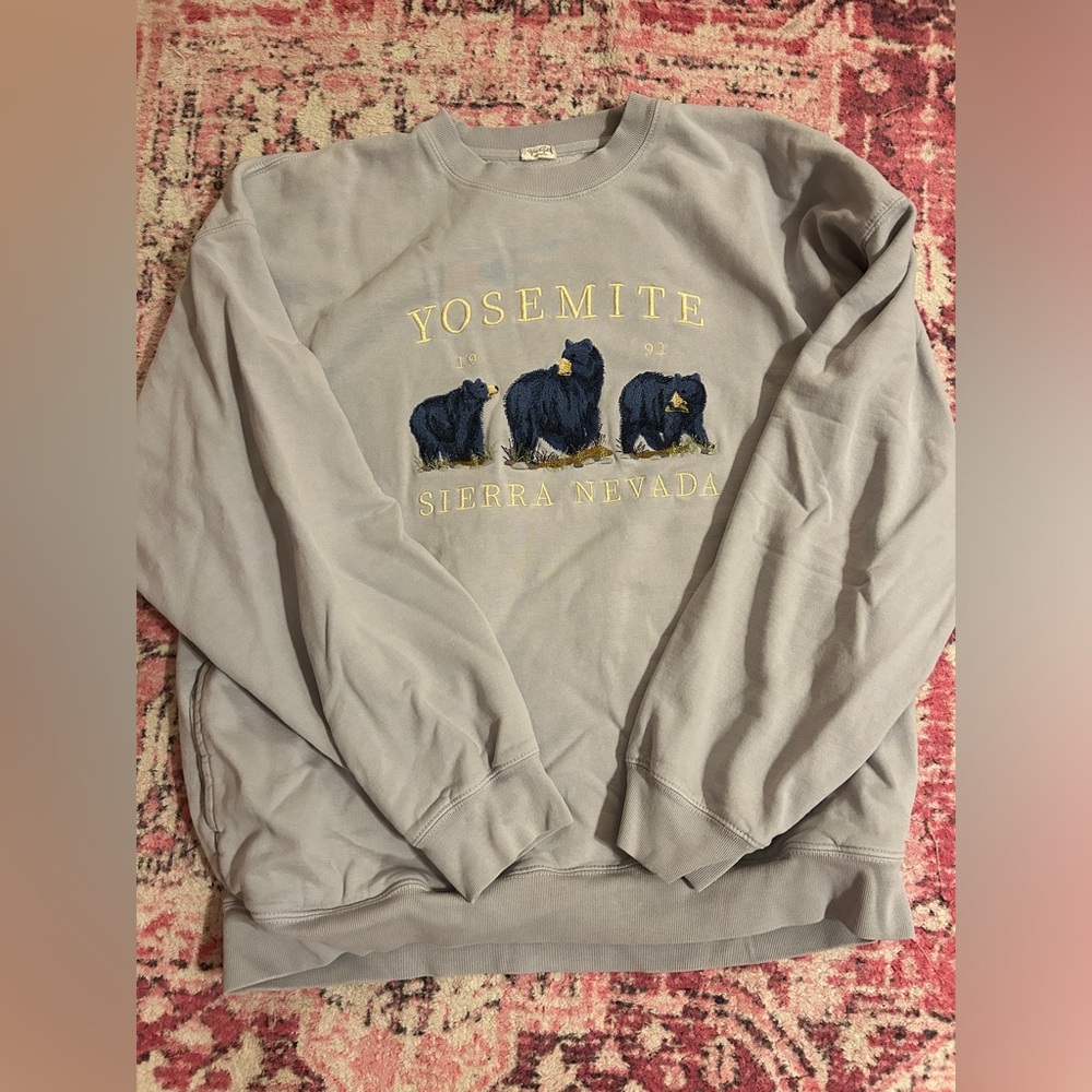 brandy melville light purple sweatshirt